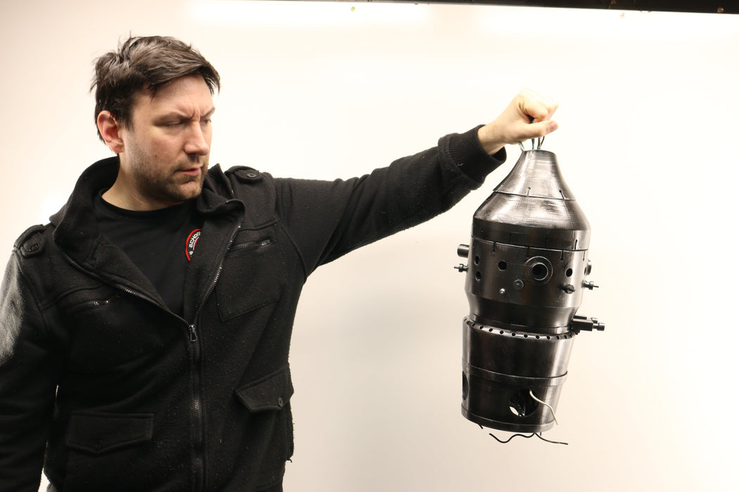 IG Unit Head Cosplay Display Prop - Prop Money Inc.