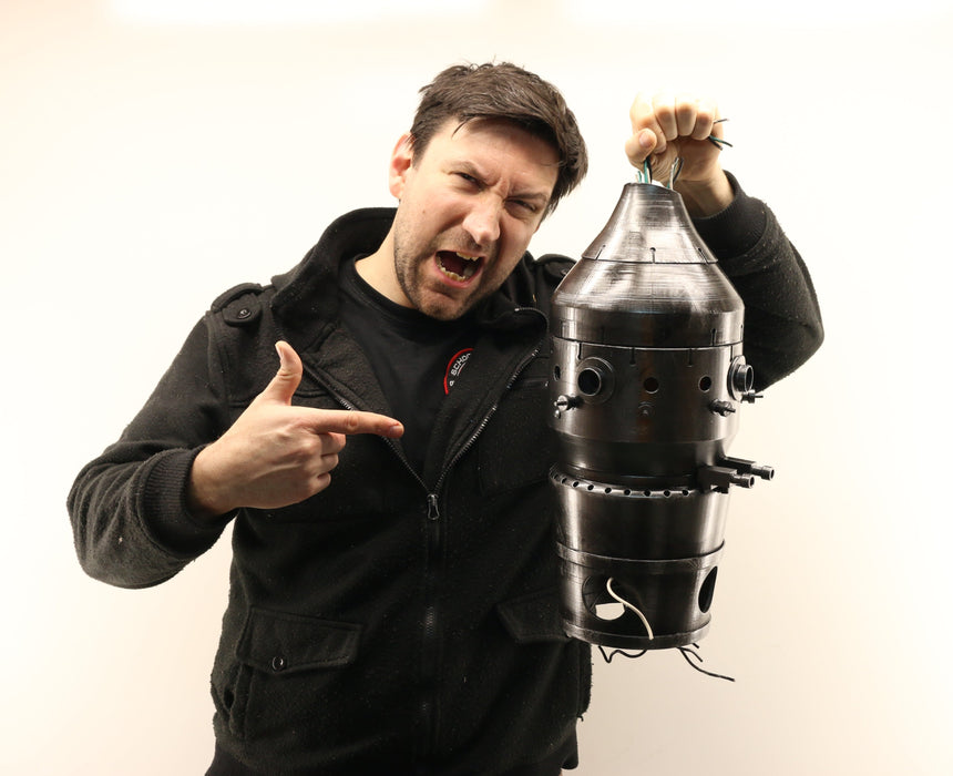 IG Unit Head Cosplay Display Prop - Prop Money Inc.