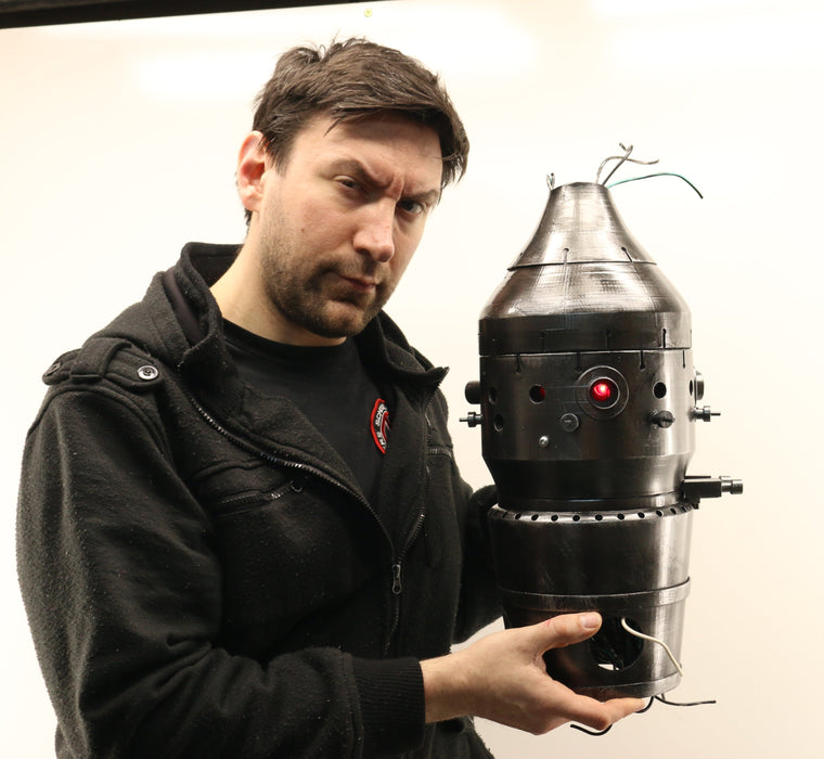 IG Unit Head Cosplay Display Prop - Prop Money Inc.