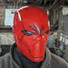 Red Vigilante Helmet - Wearable Costume Cowl Mask Helm - Prop Money Inc.