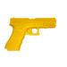 Solid Hard Poly Police Glock Pistol Prop - Prop Money Inc.
