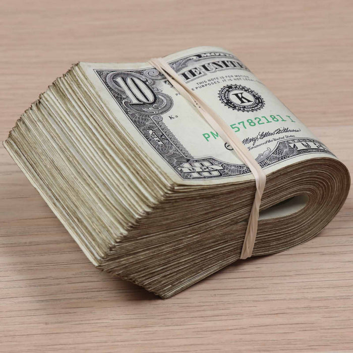 $1,000 ✔️RealAged™ Full Print 1990 Series Band - Prop Money Inc.