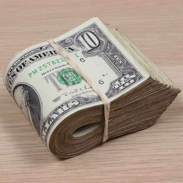 $1,000 ✔️RealAged™ Full Print 1990 Series Band - Prop Money Inc.