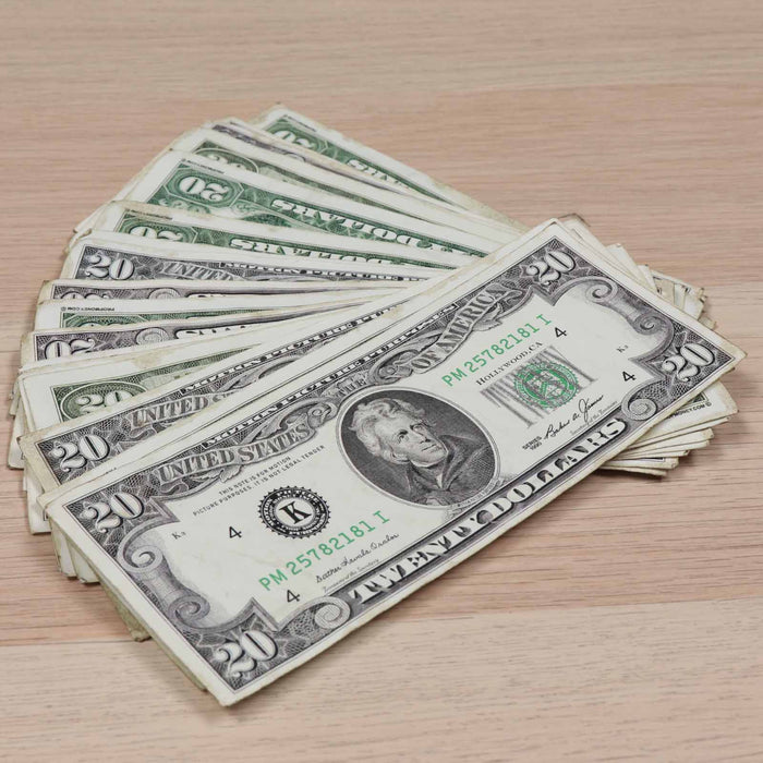 $20 ✔️RealAged™ 1990 Series Bills - Prop Money Inc.