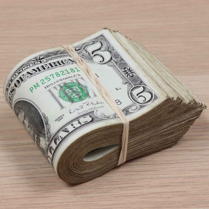 $500 ✔️RealAged™ Full Print 1990 Series Band - Prop Money Inc.