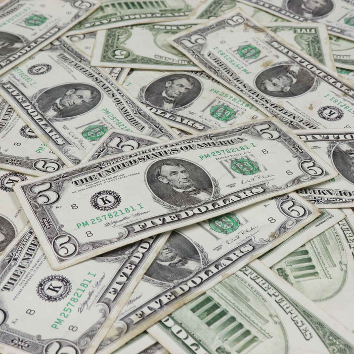 $500 ✔️RealAged™ Full Print 1990 Series Stack - Prop Money Inc.