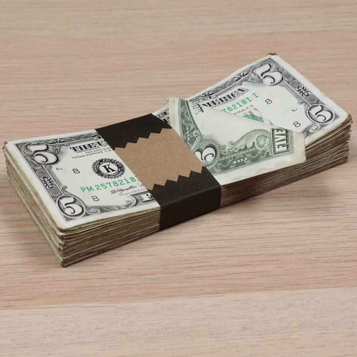 $500 ✔️RealAged™ Full Print 1990 Series Stack - Prop Money Inc.