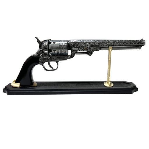 Western Cowboy Revolver Pistol Non-Firing Replica Gun with Stand - Prop Money Inc.