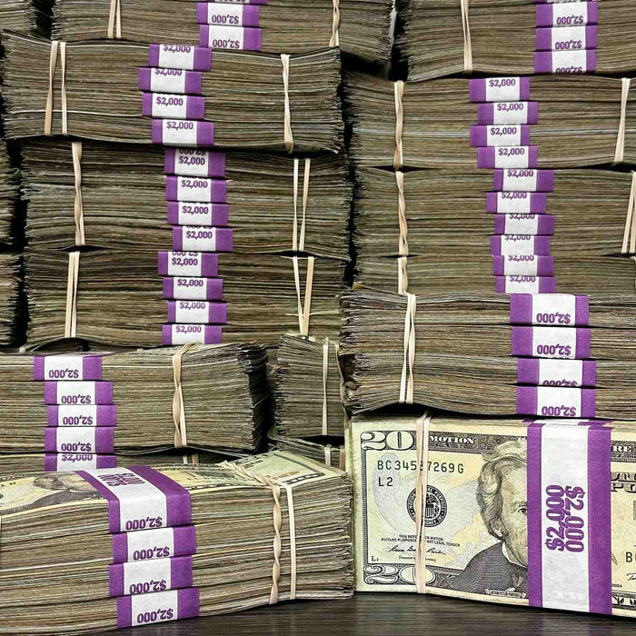 $8,000 ✔️RealAged™ Perfectly Imperfect Aged Prop Money Bundle - Prop Money Inc.