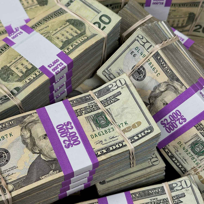 $8,000 ✔️RealAged™ Perfectly Imperfect Aged Prop Money Bundle - Prop Money Inc.