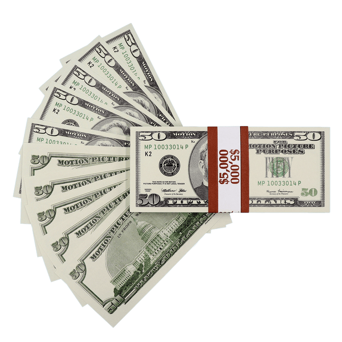 $5,000 Full Print 2000s Series Stack - PropMoney.com