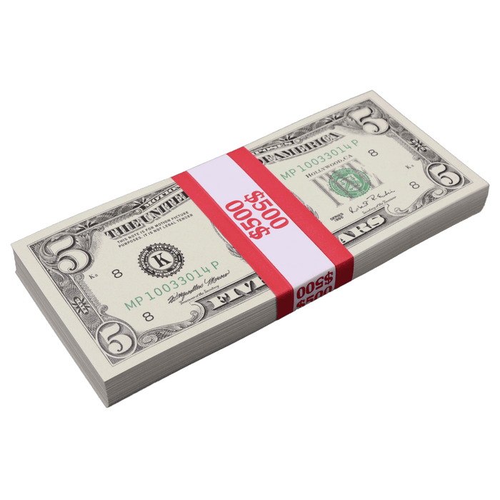 $500 Full Print 1990s Series Stack - PropMoney.com