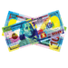 Chroma colored bills with vibrant multi color novelty money design
